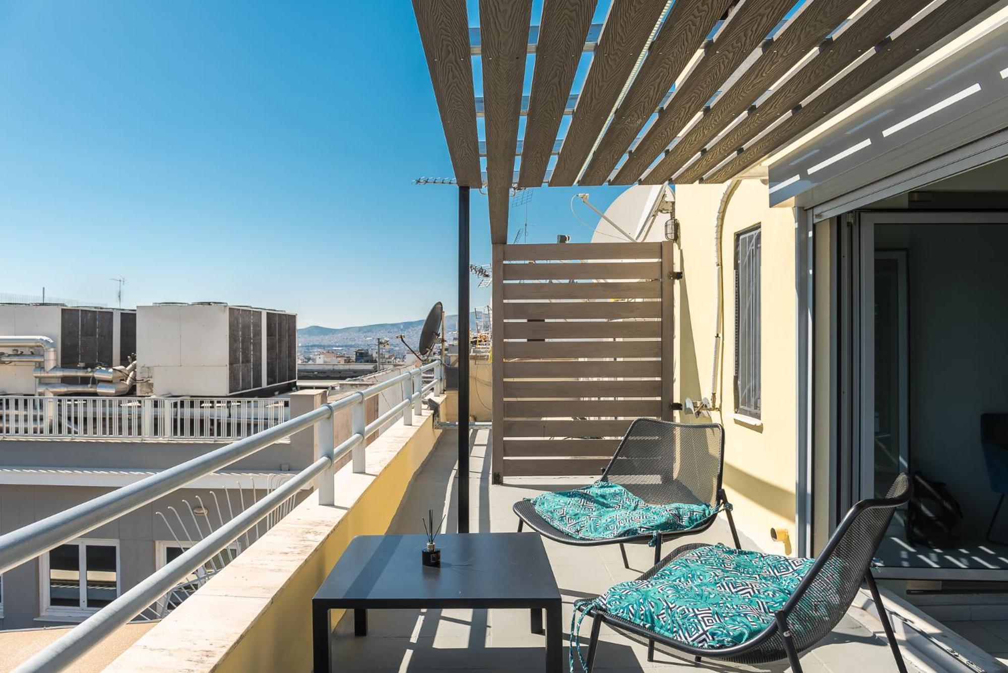 Acropolis View Mini Sky Suite & Hot Tub Athen Exterior foto